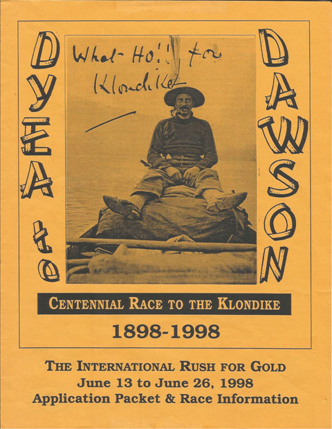 1998 Dyea to Dawso Race Poster